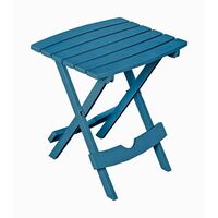 Adams  樹脂製折り畳み式テーブル ブルー (8500-94-3936) / QUIKFOLD SD TBLE BLUESTN