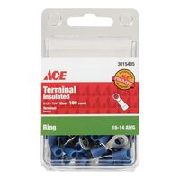 Ace リング型端子 16-14 AWG 100個入 (3015435) / TERM RNG INS16-14G12-1/4