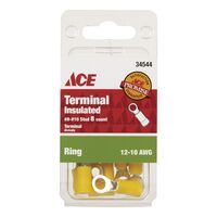 Ace 絶縁ワイヤー用リング型端子 12-10 AWG 8個入 (34544) / TERM RNG 12-10G8-10SD8PK