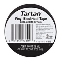 3M Tartan ビニール製電気工事用テープ (1615) / TAPE ELECTRIC 3/4X60' GP