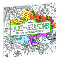 Hallmark The Art Of Season カラーリングブックブック 4冊セット ( 1SHO3139 ) / ART OF SEASONS