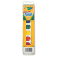 Crayola 水彩絵の具 アソーテッド8色セット (53-0525)  / PAINT WATERCOOLORS 8PK
