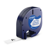 Dymo ラベルメーカー用テープ レフィル (91331) / TAPE LABLREFIL WHT1/2X13