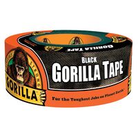 Gorilla ダクトテープ ブラック (105631) / DUCT TAPE BLACK 10YD