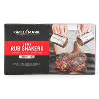 Grill Mark ステンレススティール製ラブシェーカー (40119ACE) / RUB SHAKER STNLS STL SLV