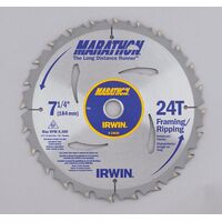 Irwin  Marathon  カーバイドソーブレード  7-1/4インチ (14030) / BLADE CIRC7-1/4MARTHN24T