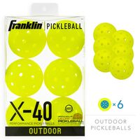 Franklin X-40 ピックルボール 6個入 (52960)