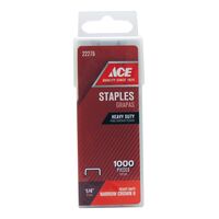 Ace 強力ステープル 1000個入- 7パック (22276ACE) / ACE NRW STAPLE 1/4"1000P