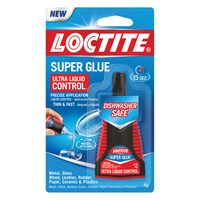 LOCTITE  スーパーグルー ウルトラリキッドコントロール接着剤 (1647358) 6個パック / SUPER GLUE ULTRA LIQUID