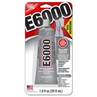 Eclectic Products  E6000接着剤/10オンス (231020) / GLUE W/TIPS E6000 1OZ