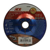 ACE  石材用グラインディングホイール(9604-002) / WHEEL GRIND 4X1/4 MAS AC
