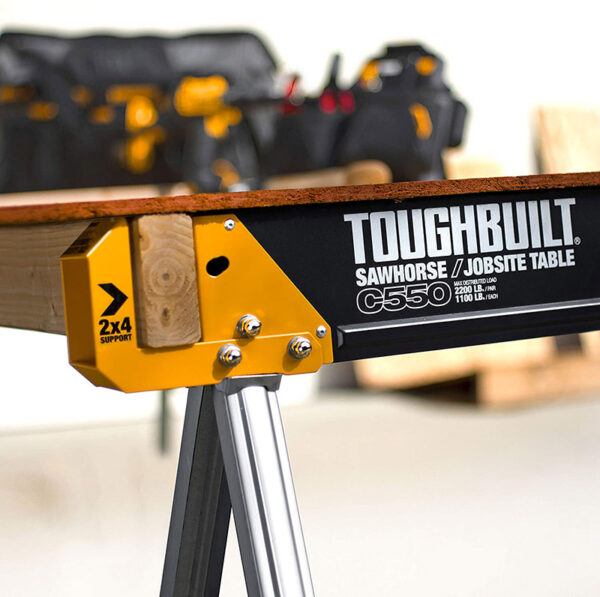 コンパクトで軽量　ToughBuilt 折り畳みソーホース