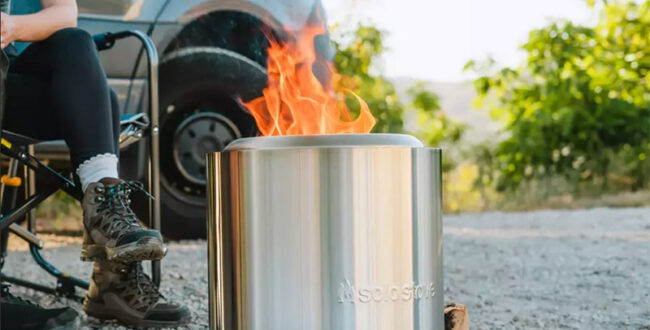 安全に焚き火を楽しむSolo Stove Ranger スタンド付ファイヤーピット