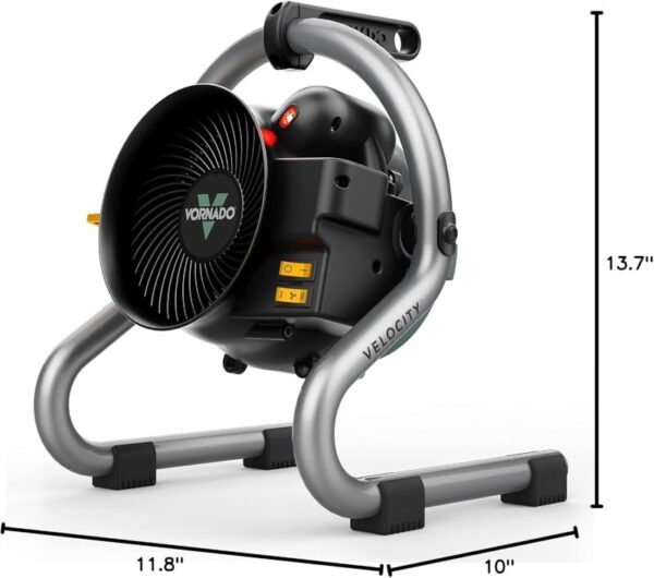 Vornado Velocity HD スティール製電気ポータブルヒーター