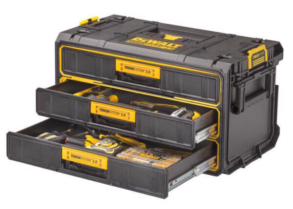 引き出しは便利　DeWalt ToughSystem 2.0 ツールボックス