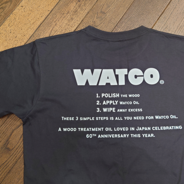 ネットショップ限定　ワトコオイル６０周年記念Ｔシャツ